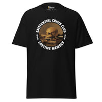 Existential Crisis Club - Lifetime Member - Unisex Classic T-Shirt - Black / S