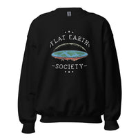 Flat Earth Society - Sweatshirt - Black / S