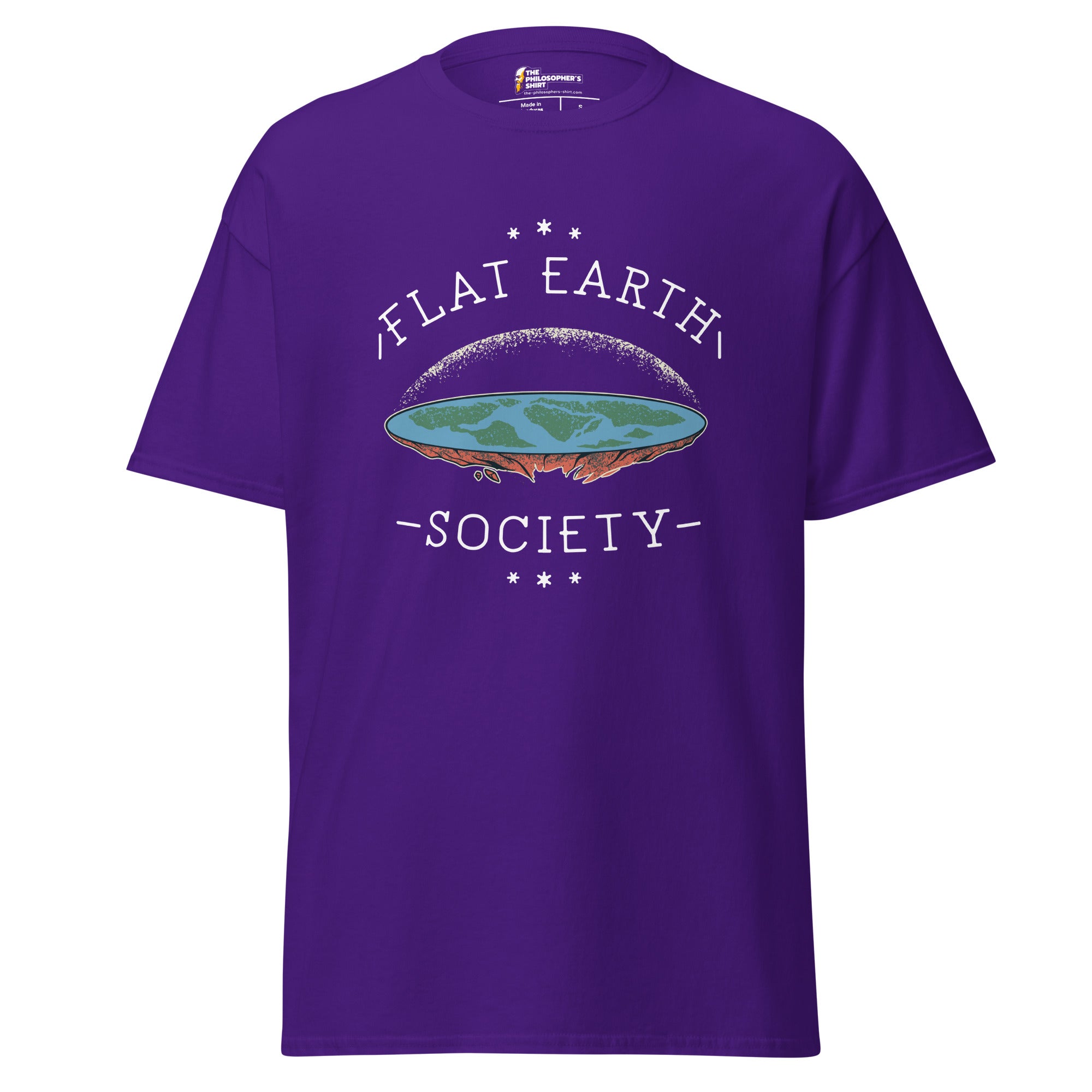 Flat Earth Society - Unisex Classic T-Shirt - The Philosopher's Shirt