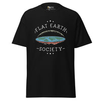 Flat Earth Society - Unisex Classic T-Shirt - Black / S