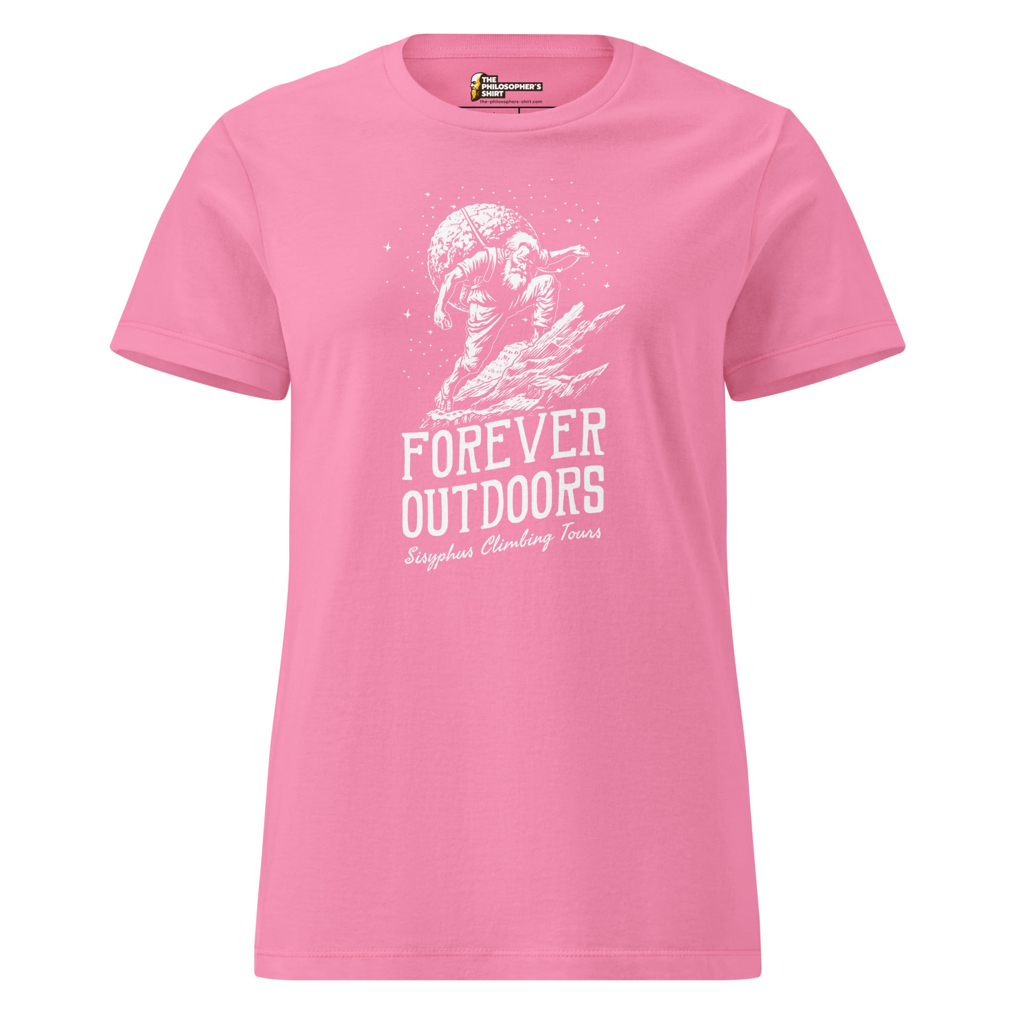 Forever Outdoors - Sisyphus Climbing Tours - Women’s T-shirt - The Philosopher's Shirt