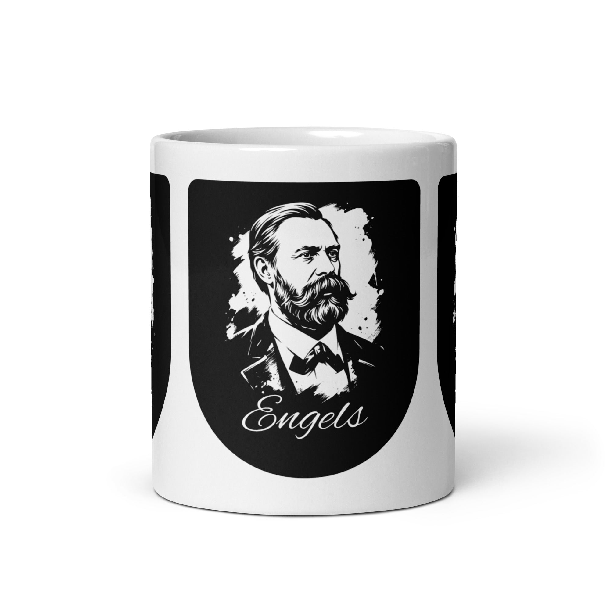 Friedrich Engels Portrait - Mug - The Philosopher's Shirt