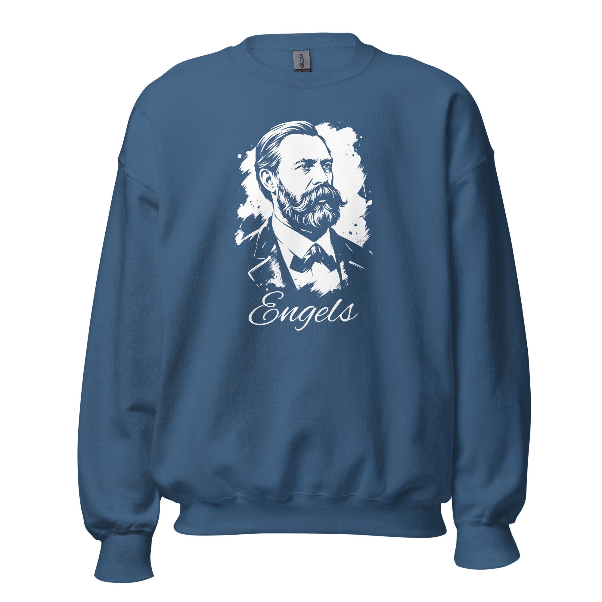 Friedrich Engels Portrait - Sweatshirt - The Philosopher's Shirt