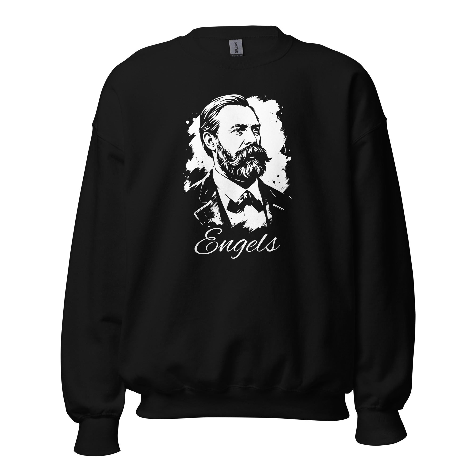 Friedrich Engels Portrait - Sweatshirt - The Philosopher's Shirt