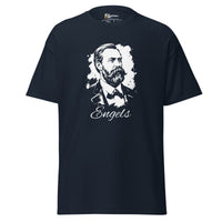 Friedrich Engels Portrait - Unisex Classic T-Shirt - Navy / L