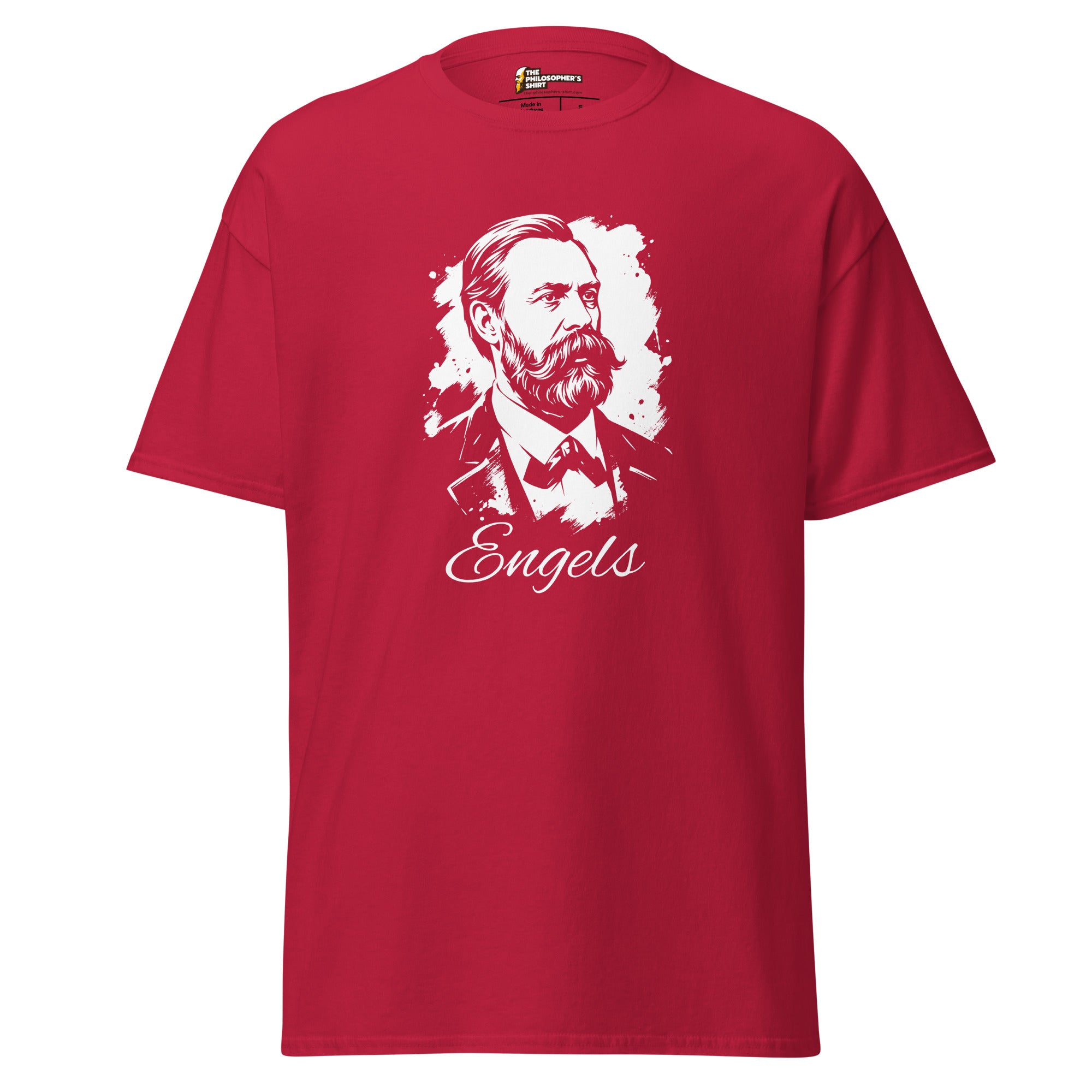Friedrich Engels Portrait - Unisex Classic T-Shirt - The Philosopher's Shirt