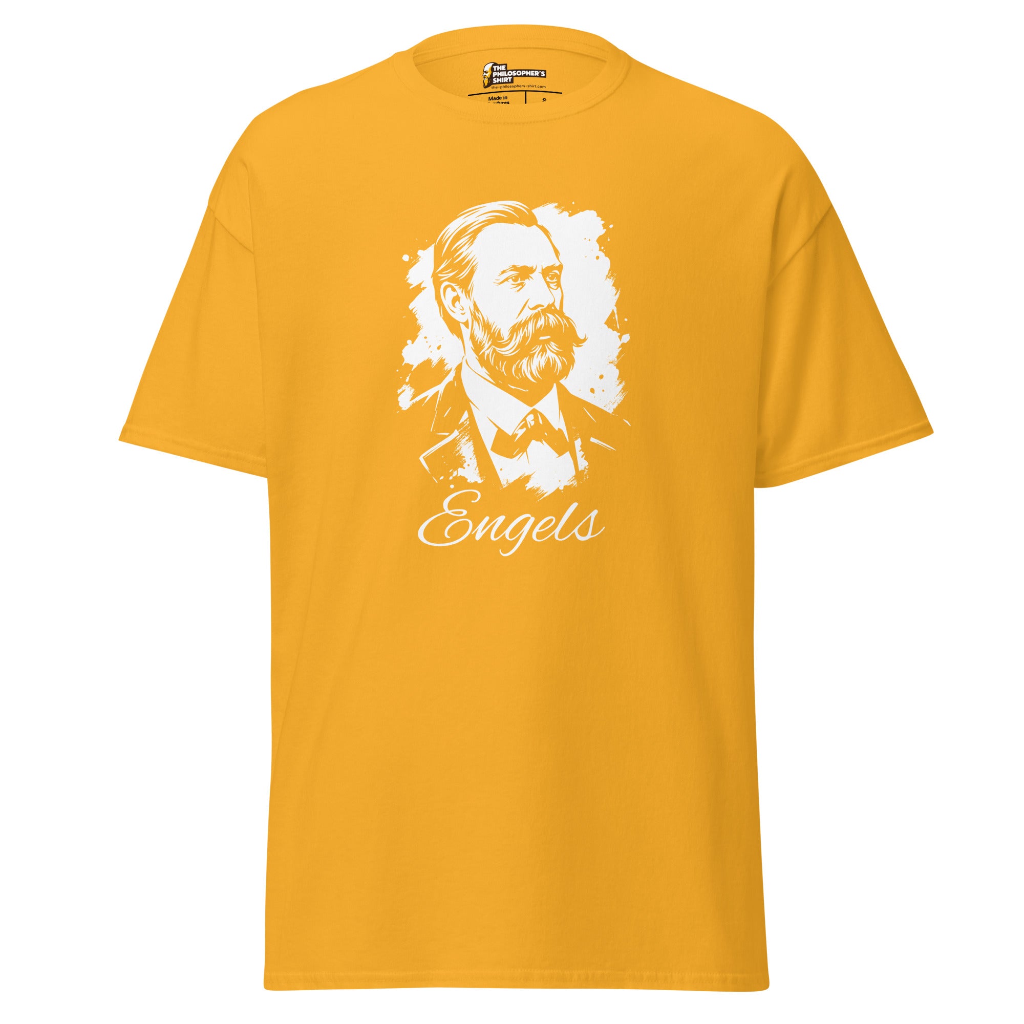 Friedrich Engels Portrait - Unisex Classic T-Shirt - The Philosopher's Shirt