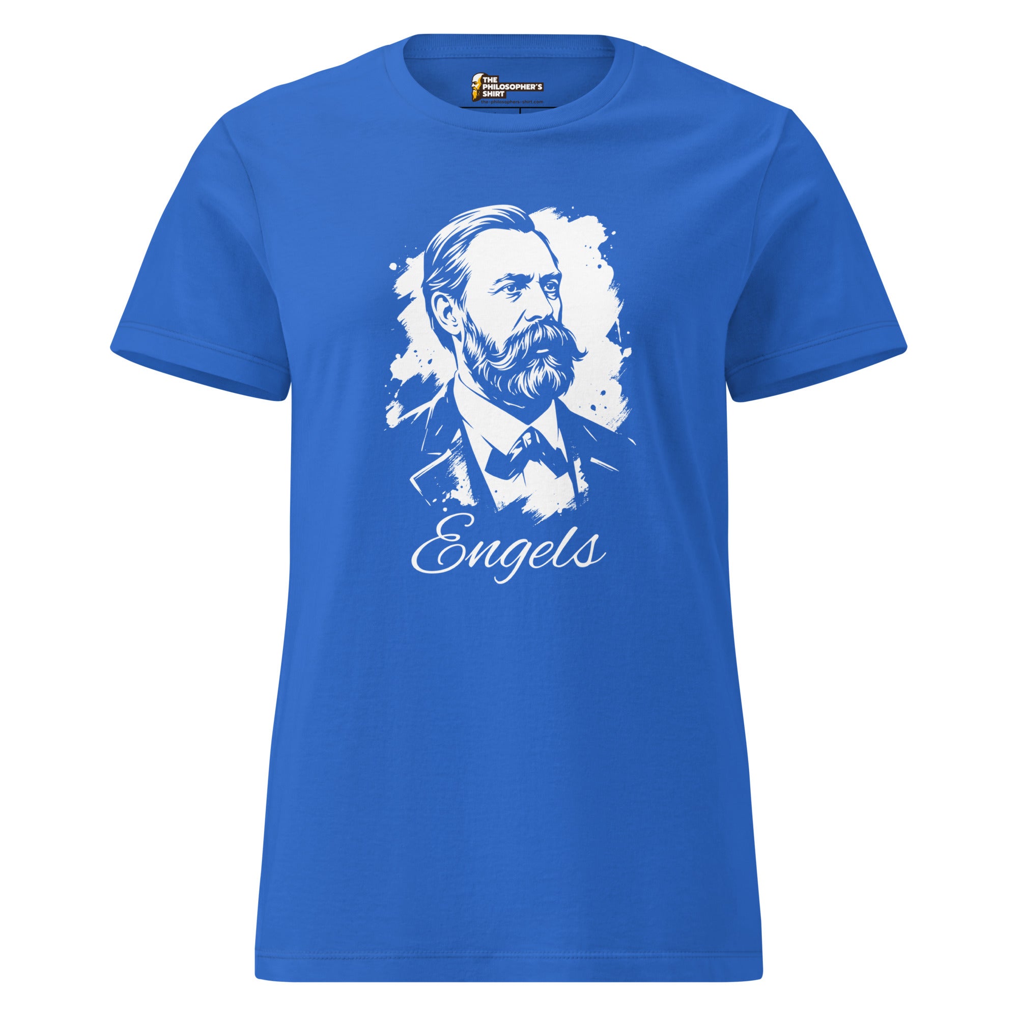 Friedrich Engels Portrait - Women’s T-shirt - The Philosopher's Shirt