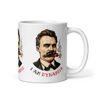 Friedrich Nietzsche: I am Dynamite - Mug - 325ml | 11oz
