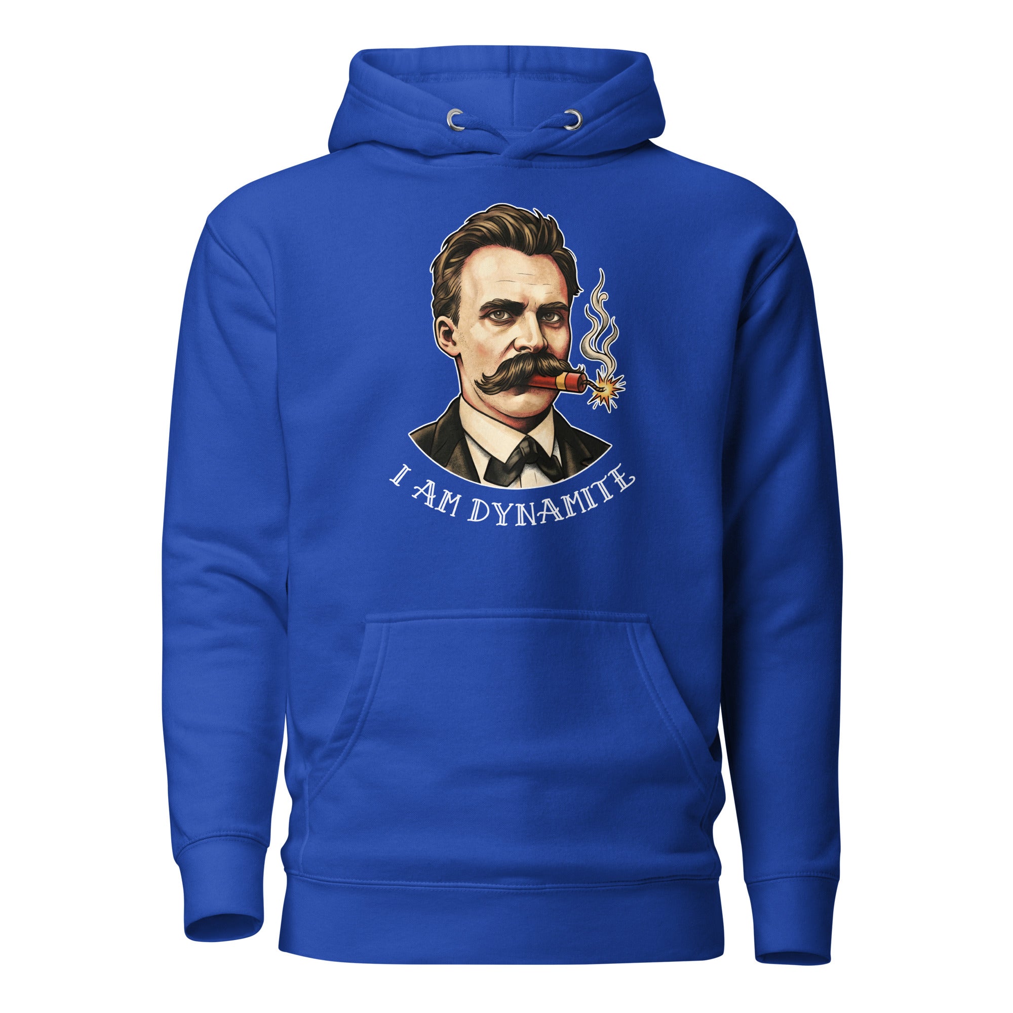 Friedrich Nietzsche: I am Dynamite- Premium Hoodie - The Philosopher's Shirt