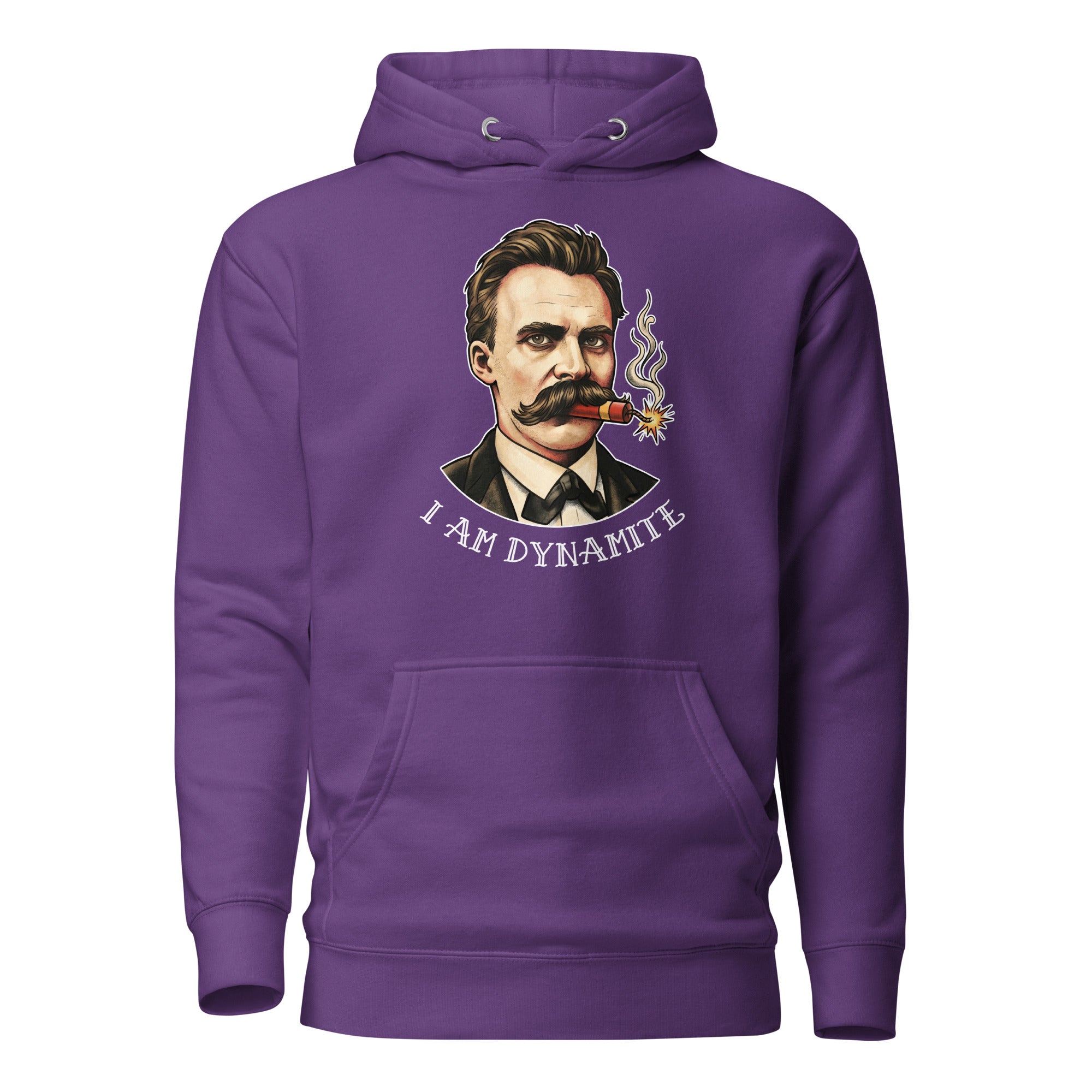 Friedrich Nietzsche: I am Dynamite- Premium Hoodie - The Philosopher's Shirt