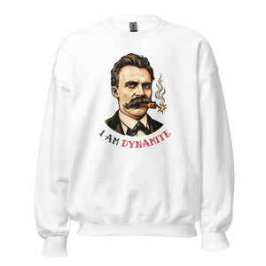 Friedrich Nietzsche: I am Dynamite - Sweatshirt