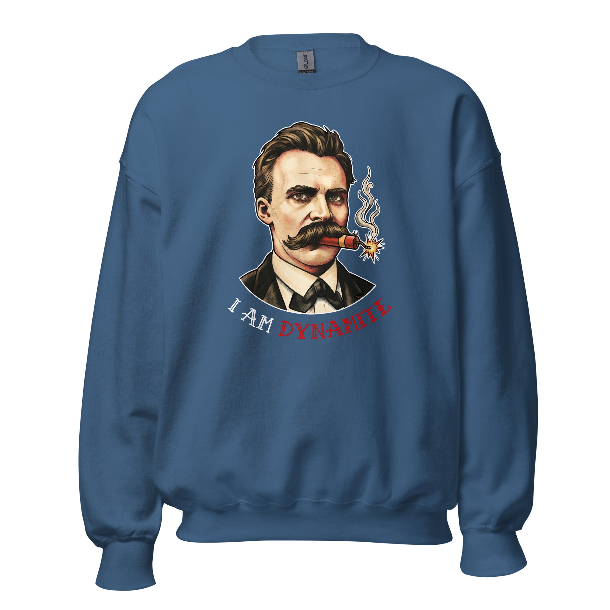 Friedrich Nietzsche: I am Dynamite - Sweatshirt - The Philosopher's Shirt