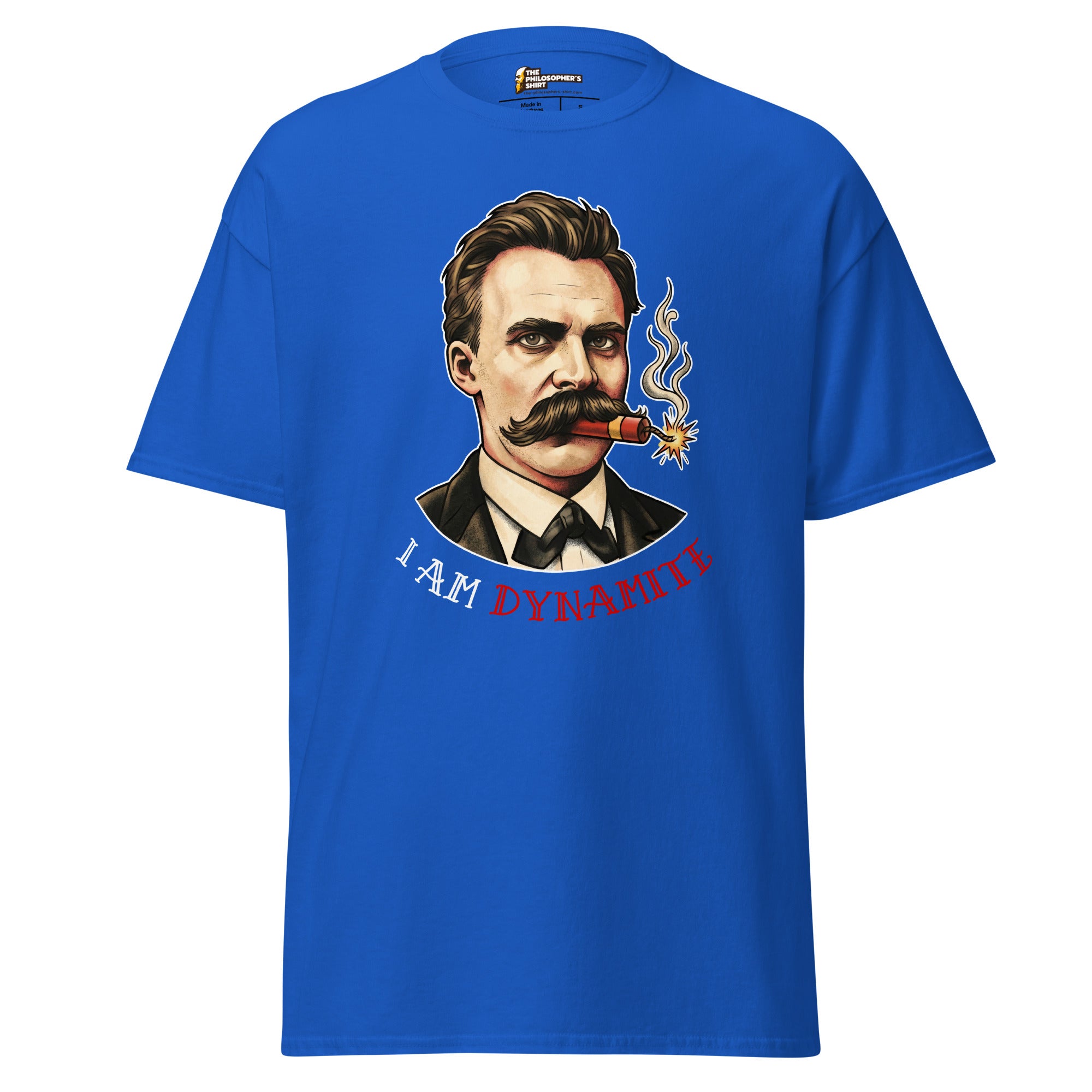 Friedrich Nietzsche: I am Dynamite - Unisex Classic T-Shirt - The Philosopher's Shirt