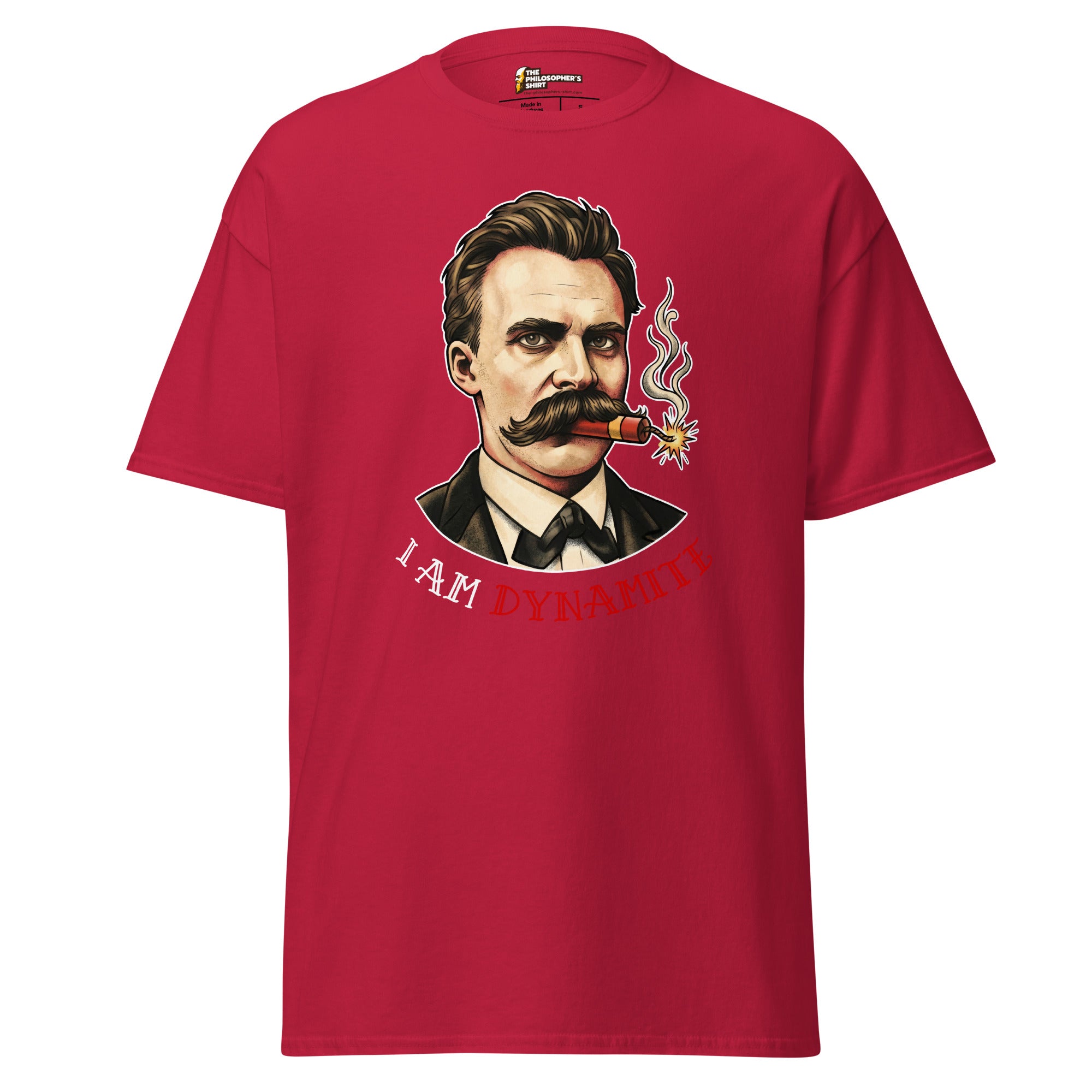 Friedrich Nietzsche: I am Dynamite - Unisex Classic T-Shirt - The Philosopher's Shirt