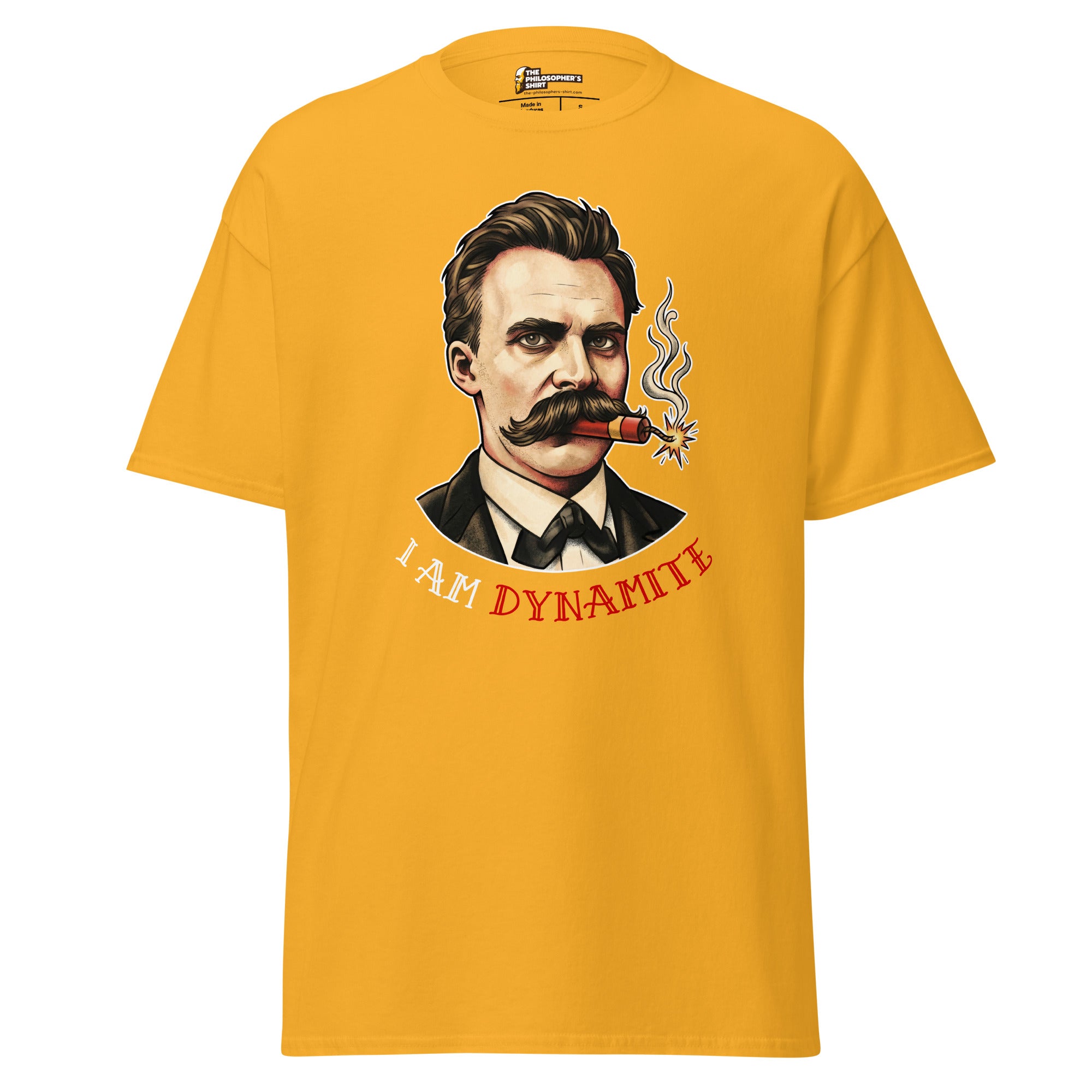 Friedrich Nietzsche: I am Dynamite - Unisex Classic T-Shirt - The Philosopher's Shirt