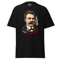 Friedrich Nietzsche: I am Dynamite - Unisex Classic T-Shirt - Black / S