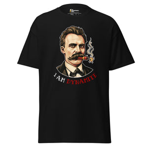 Friedrich Nietzsche: I am Dynamite - Unisex Classic T-Shirt