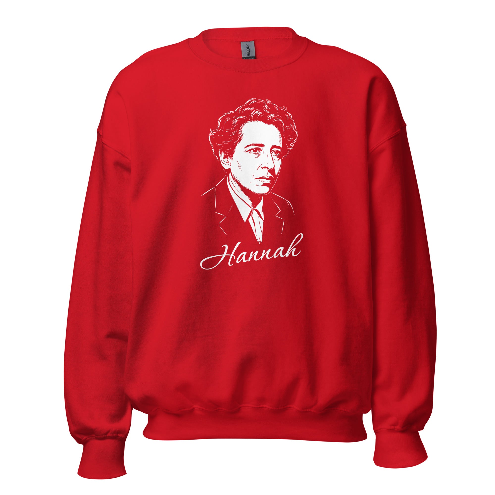 Hannah Arendt Portrait - Sweatshirt - The Philosopher's Shirt