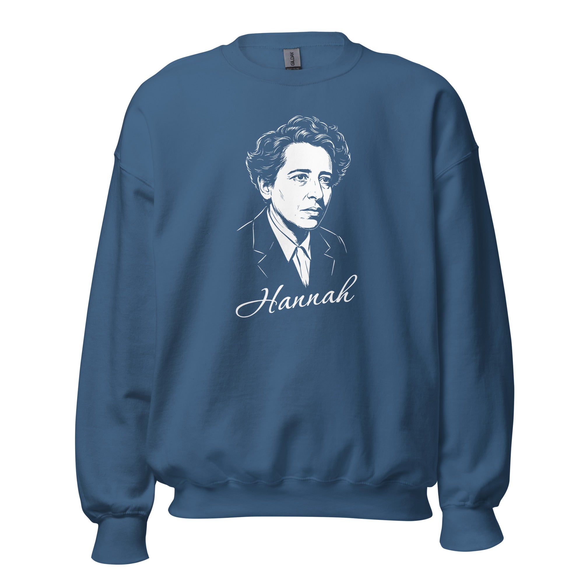 Hannah Arendt Portrait - Sweatshirt - The Philosopher's Shirt