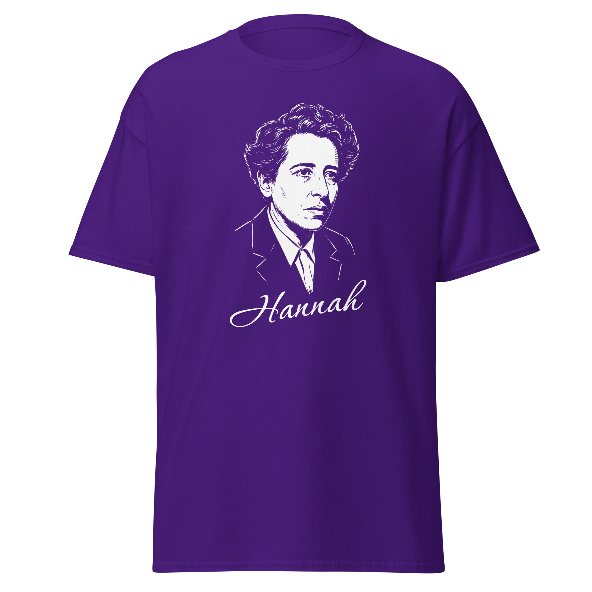 Hannah Arendt Portrait - Unisex Classic T-Shirt - The Philosopher's Shirt