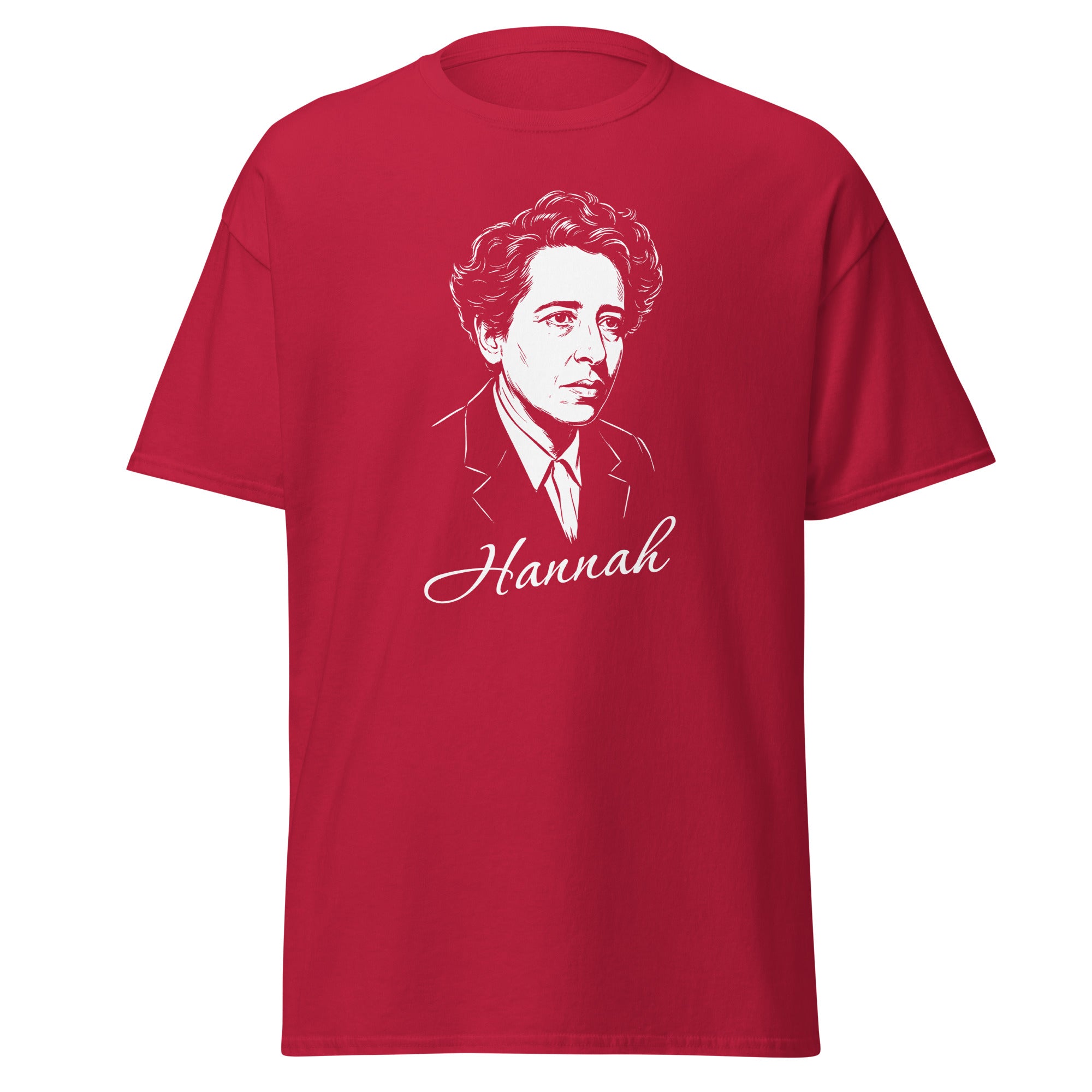 Hannah Arendt Portrait - Unisex Classic T-Shirt - The Philosopher's Shirt