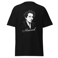 Hannah Arendt Portrait - Unisex Classic T-Shirt - Black / S