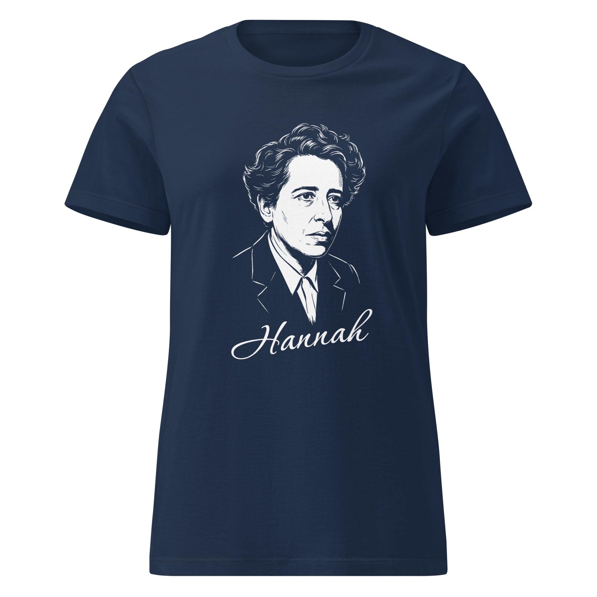 Hannah Arendt Portrait - Women’s T-shirt - The Philosopher's Shirt