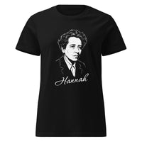 Hannah Arendt Portrait - Women’s T-shirt - Black / S