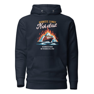 Nihilista climático hedonista - Sudadera con capucha Premium