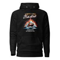 Hedonistic Climate Nihilist - Premium Hoodie - Black / S