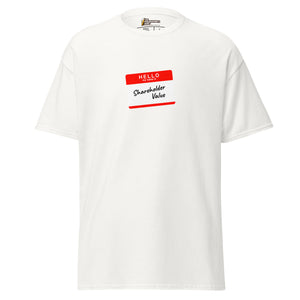 Hola me llamo shareholder value - Unisex Classic T-Shirt