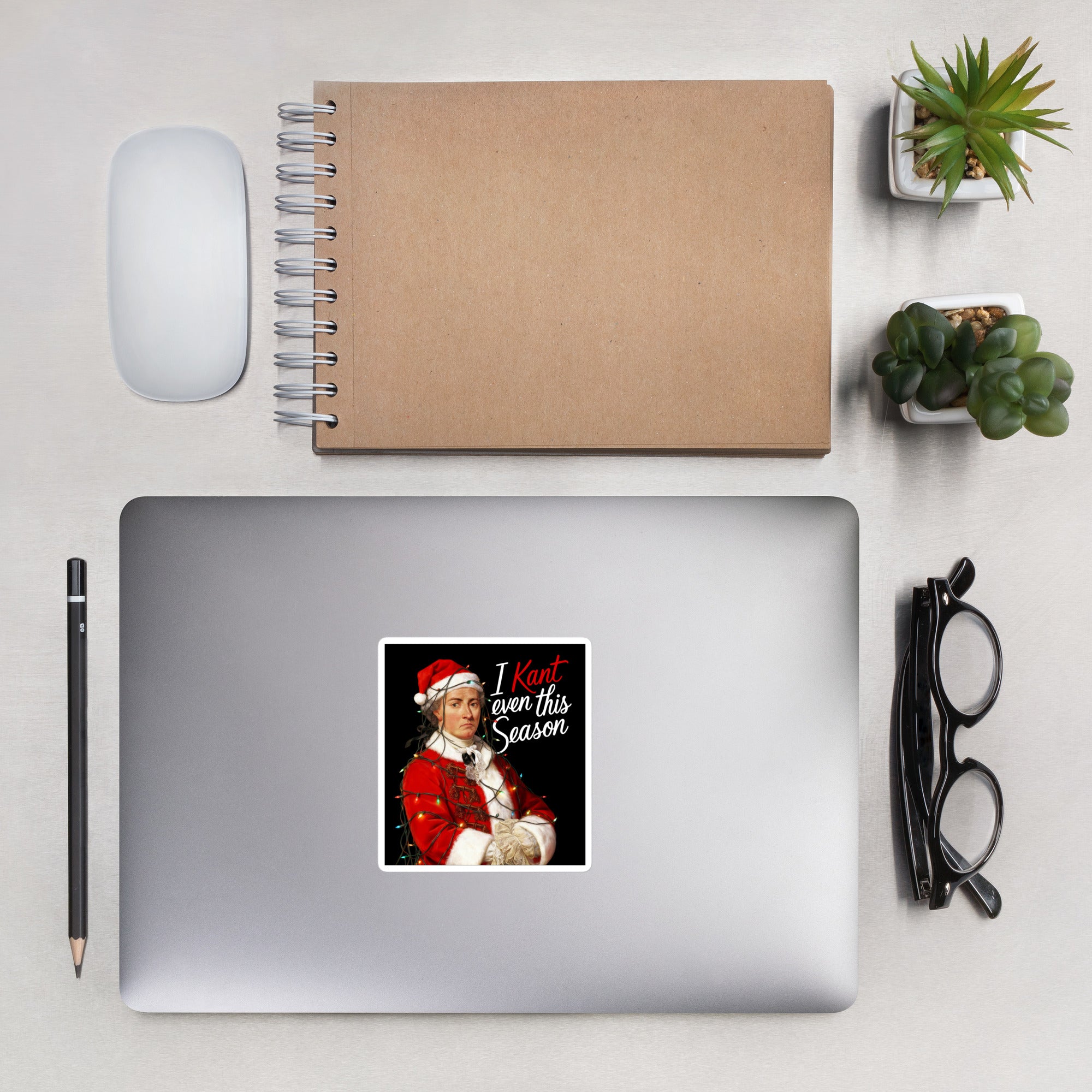 I Kant even this Season - Sticker - The Philosopher's Shirt