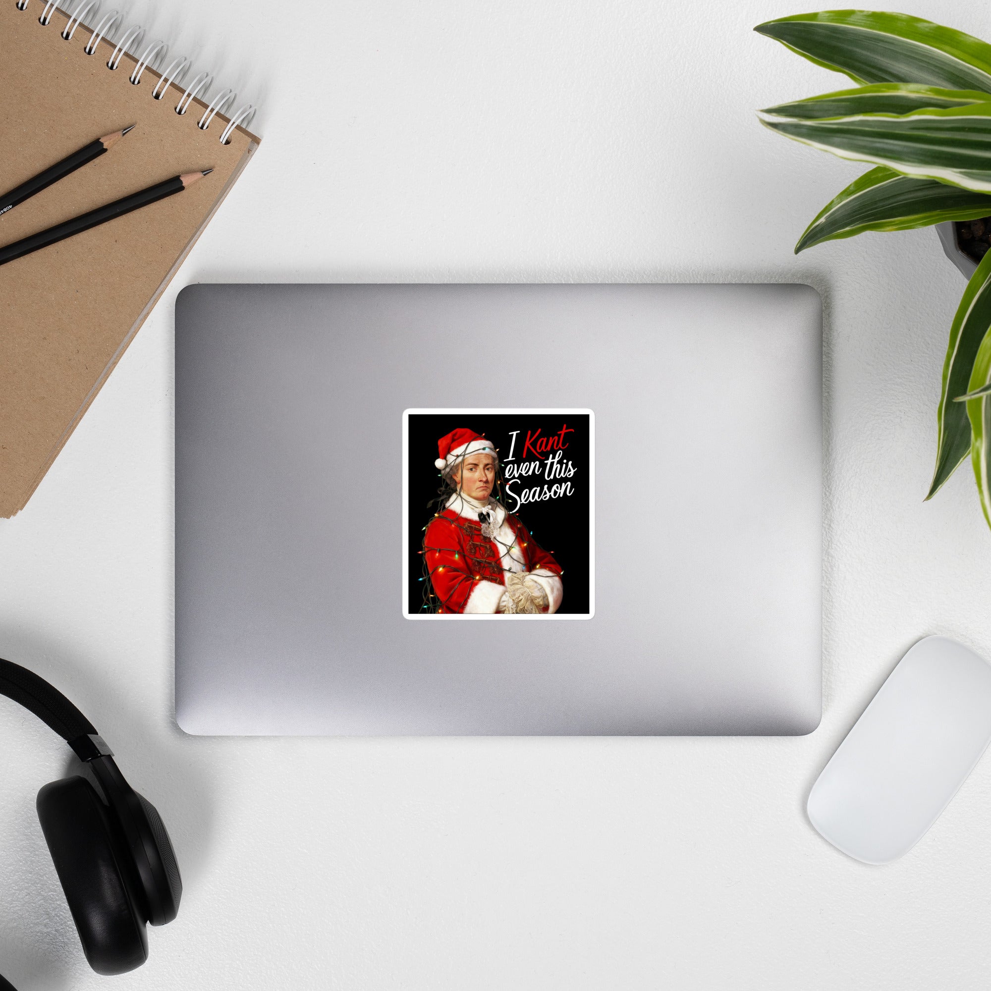 I Kant even this Season - Sticker - The Philosopher's Shirt