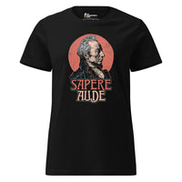 Immanuel Kant - Sapere Aude - Women’s T-shirt - Black / S