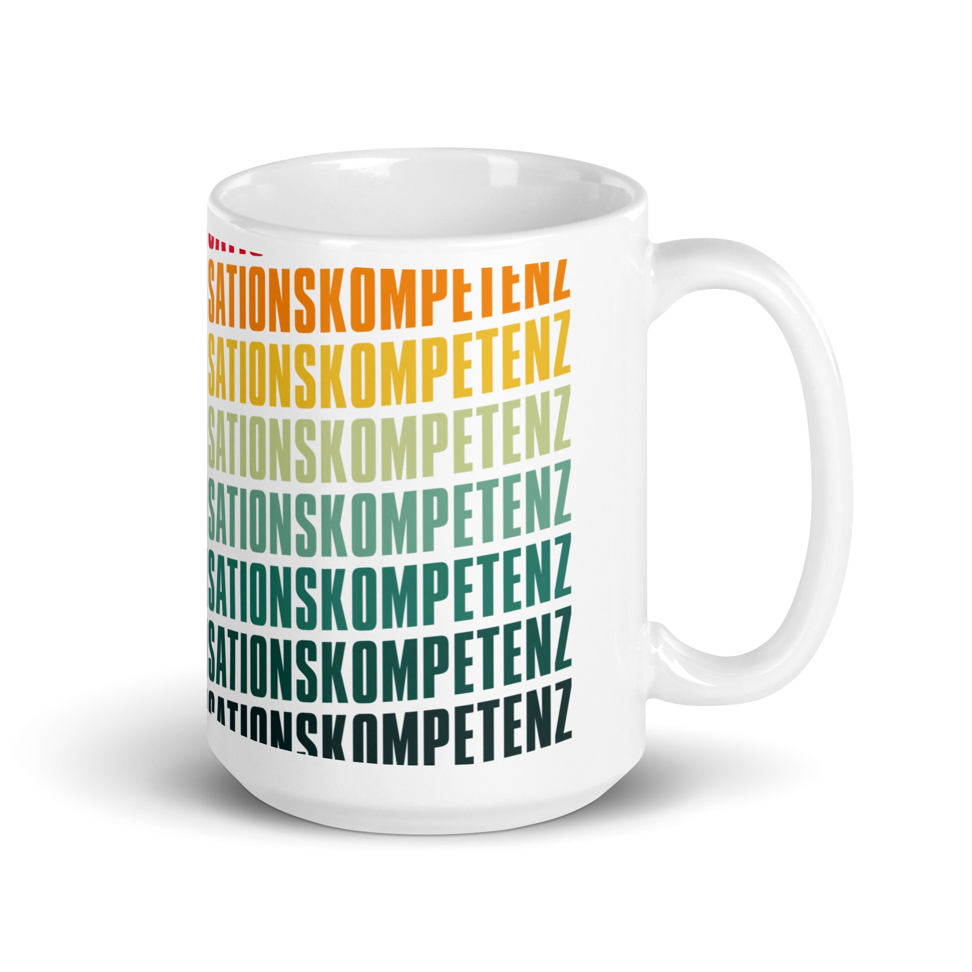 Inkompetenzkompensationskompetenz - Mug - The Philosopher's Shirt
