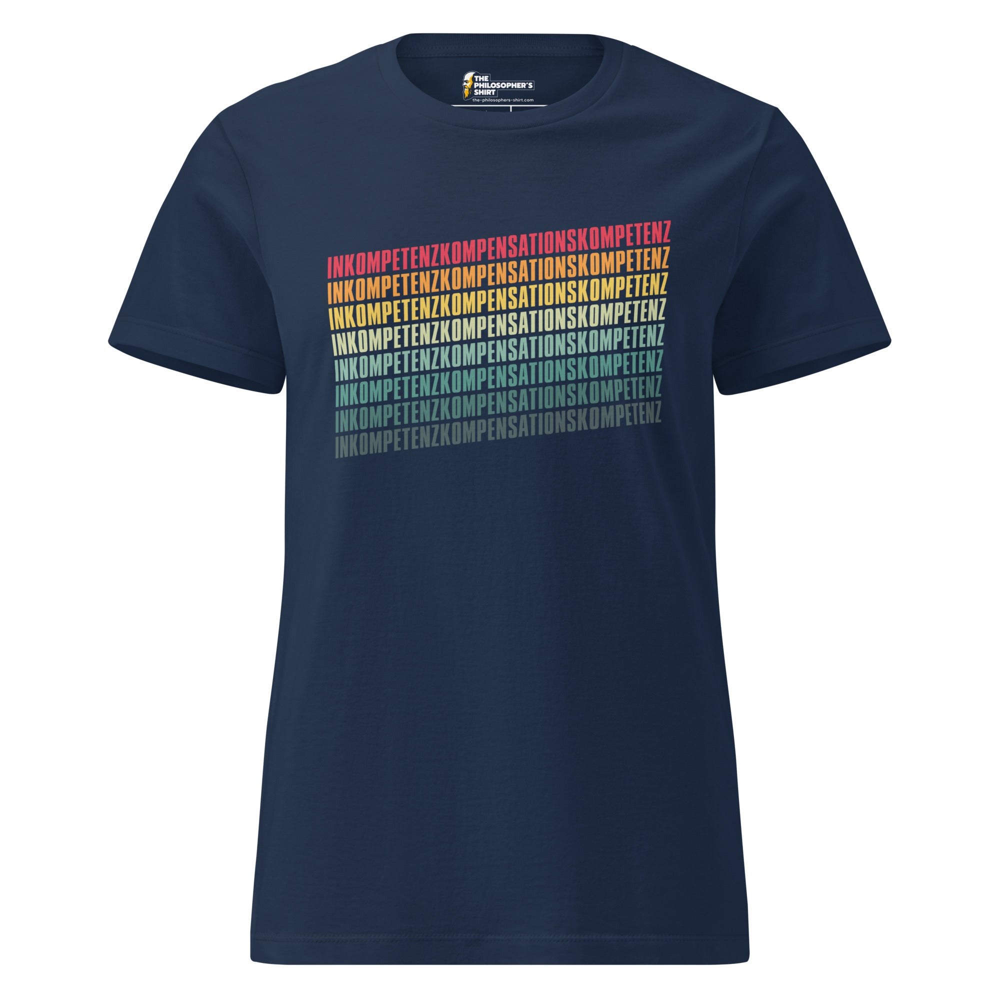 Inkompetenzkompensationskompetenz - Women’s T-shirt - The Philosopher's Shirt