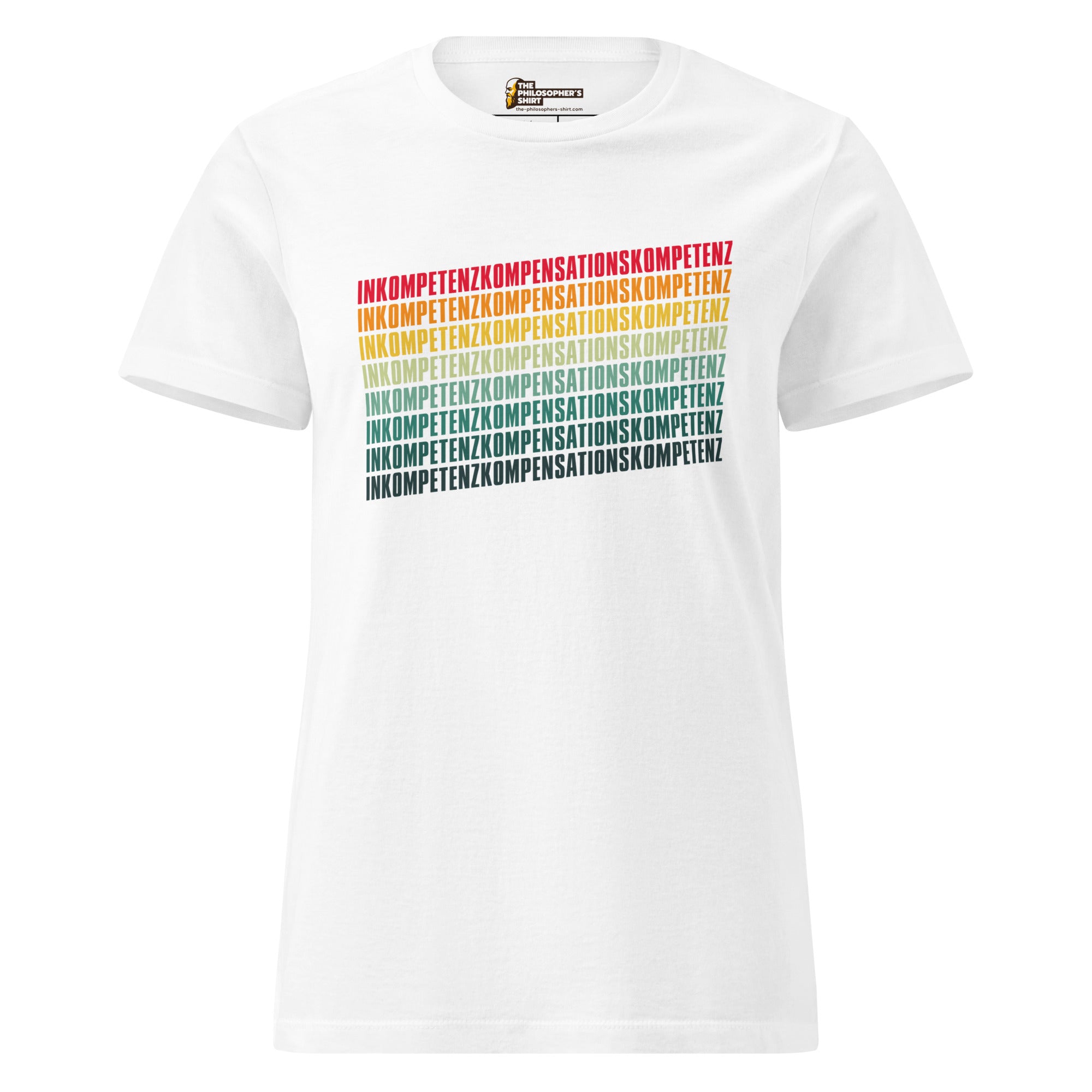 Inkompetenzkompensationskompetenz - Women’s T-shirt - The Philosopher's Shirt