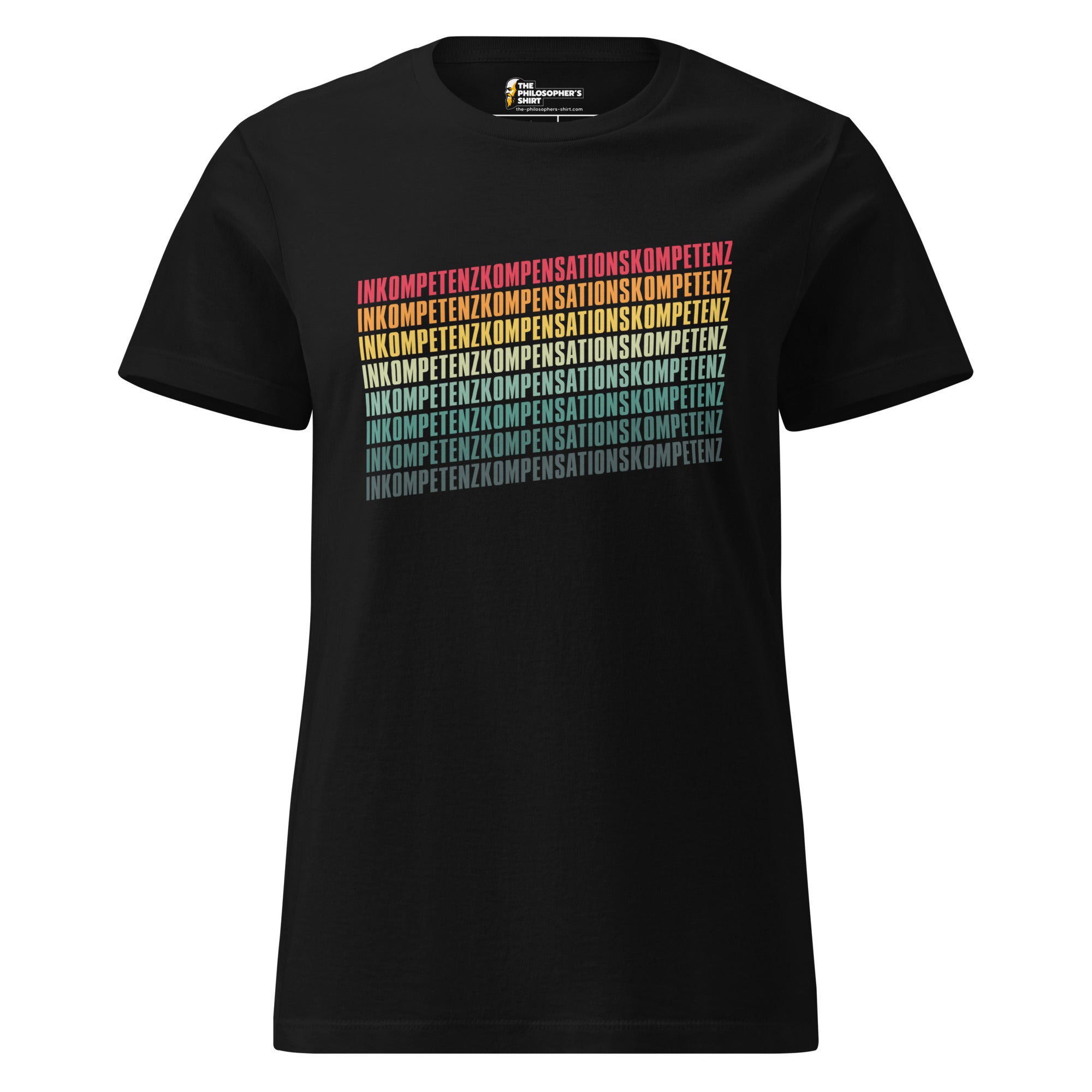 Inkompetenzkompensationskompetenz - Women’s T-shirt - The Philosopher's Shirt