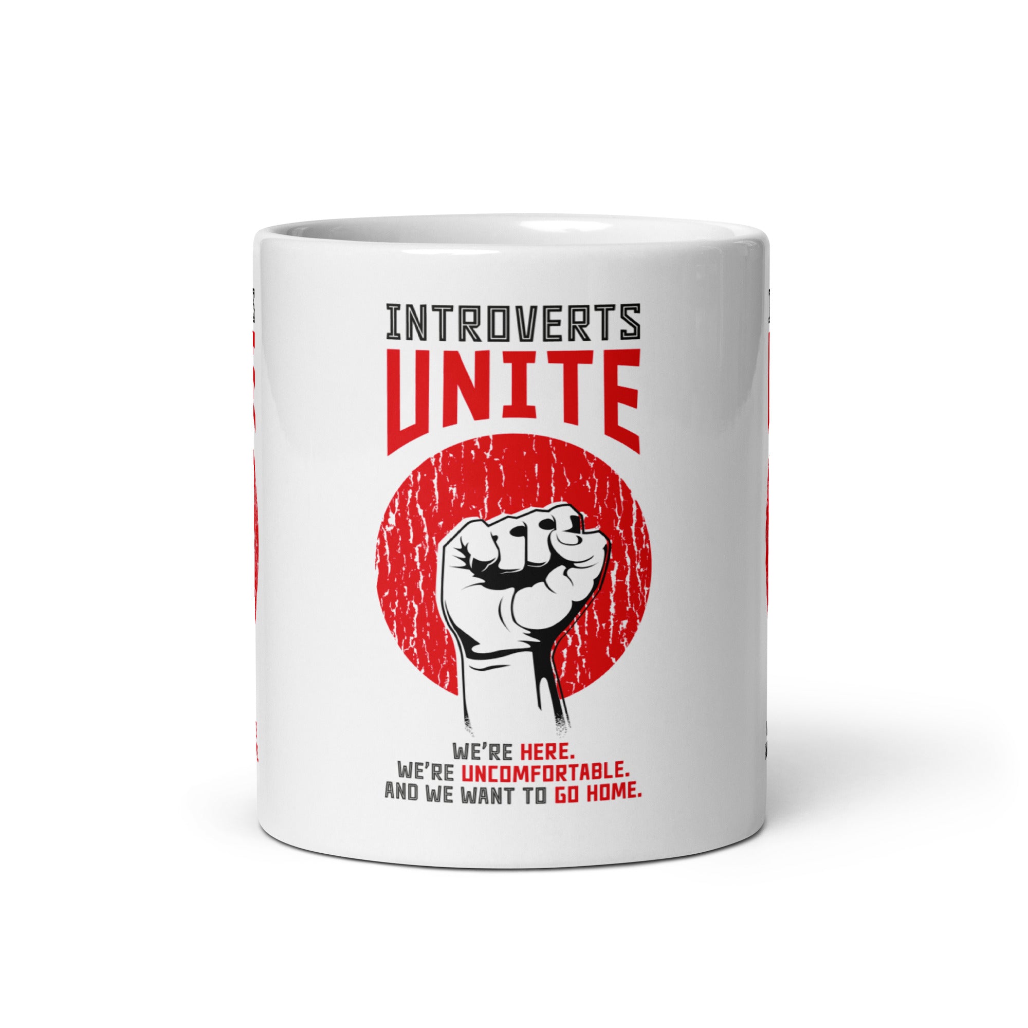 Introvertidos, ¡uníos! - Taza - The Philosopher's Shirt