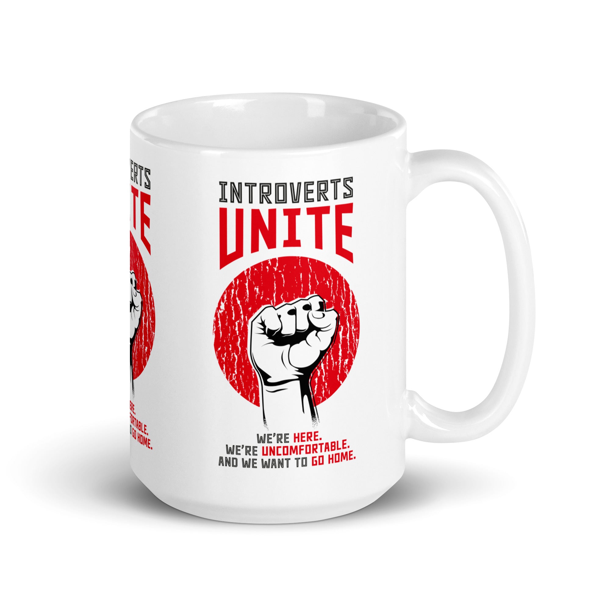 Introvertidos, ¡uníos! - Taza - The Philosopher's Shirt
