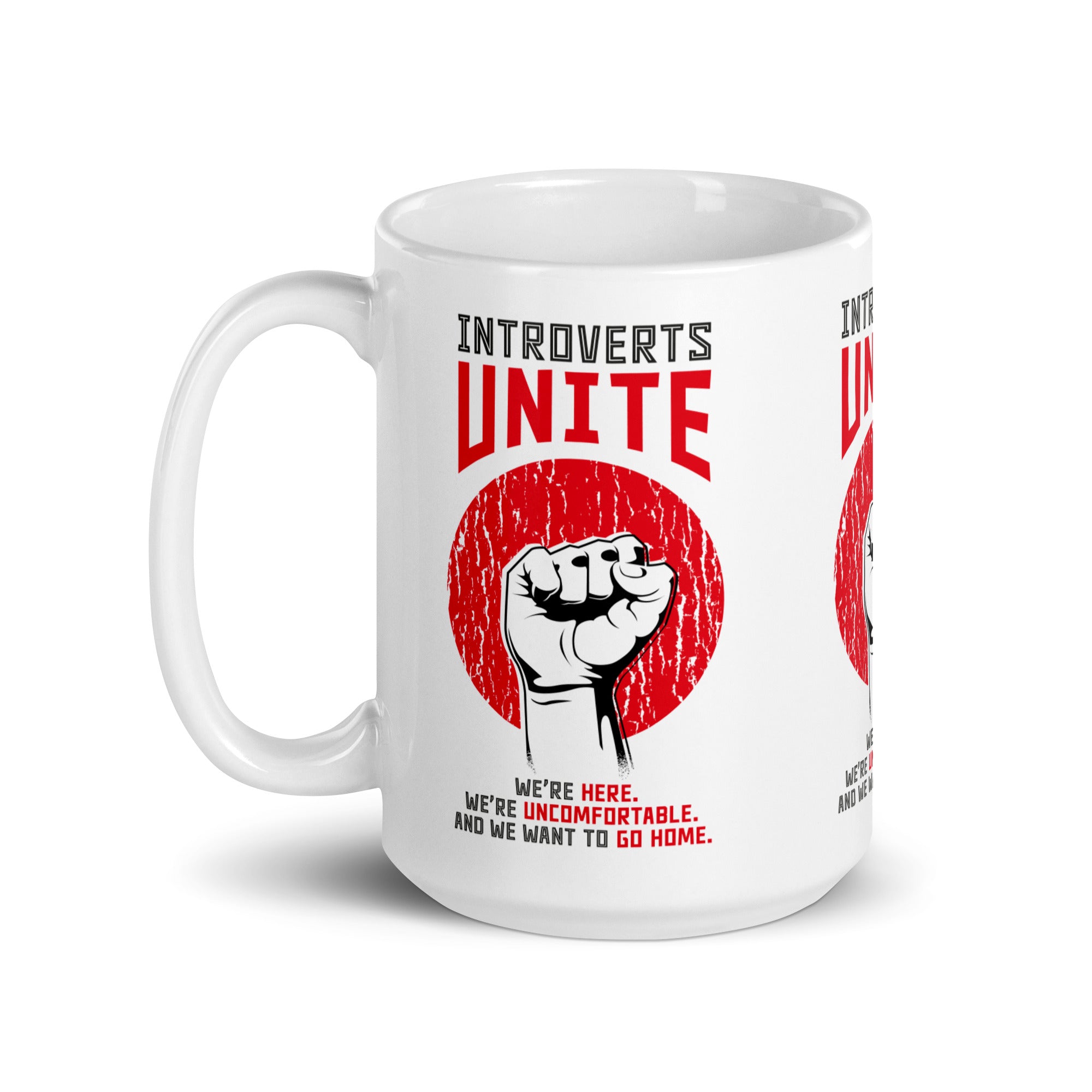Introvertidos, ¡uníos! - Taza - The Philosopher's Shirt