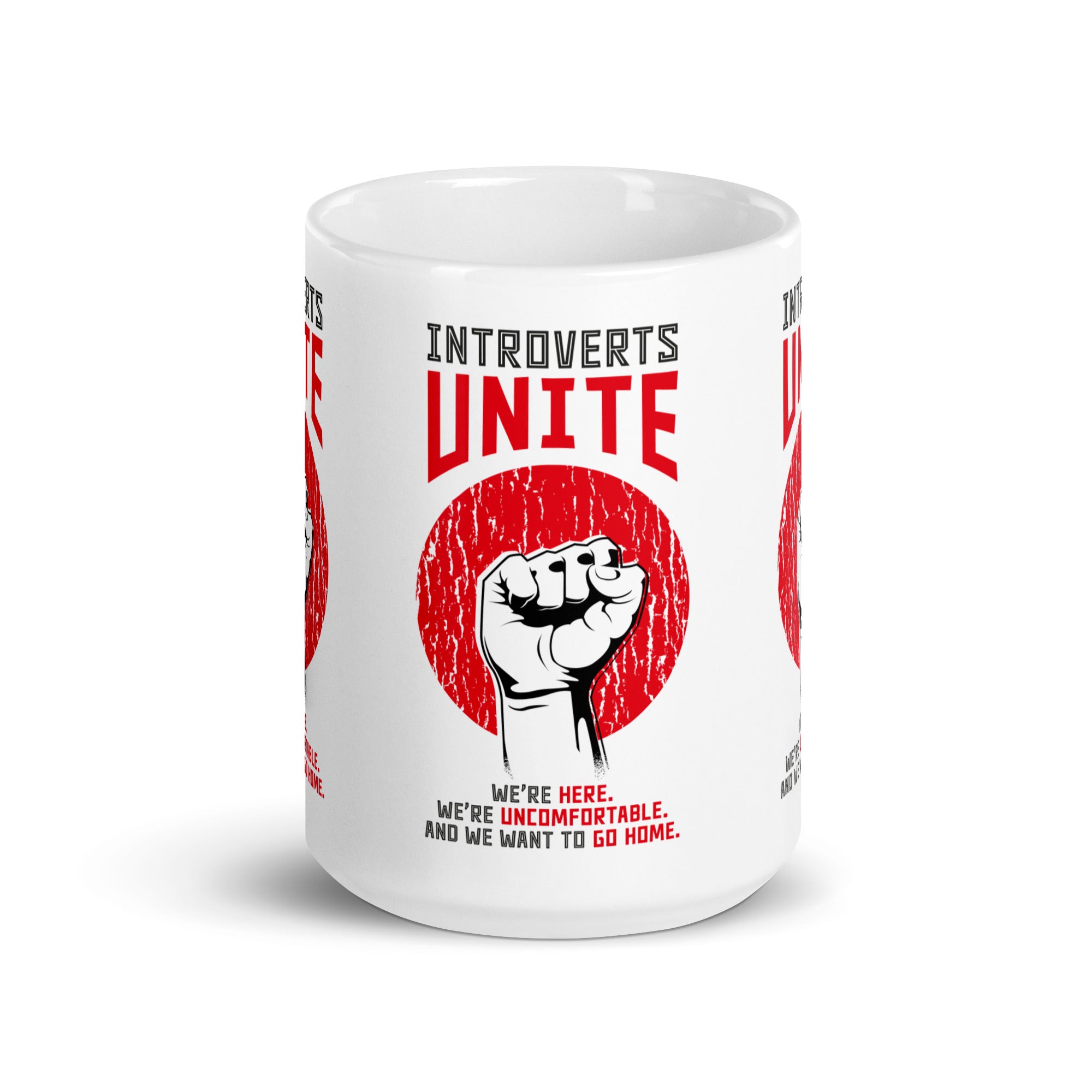 Introvertidos, ¡uníos! - Taza - The Philosopher's Shirt