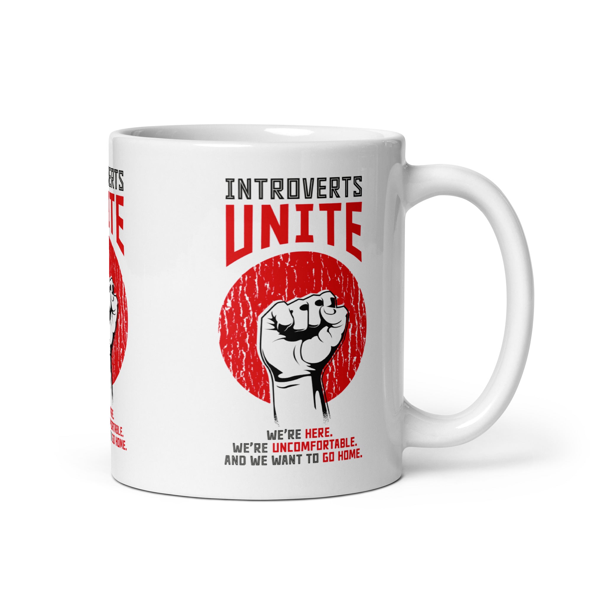 Introvertidos, ¡uníos! - Taza - The Philosopher's Shirt