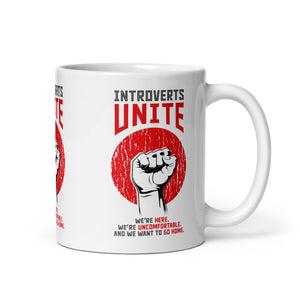 Introverts unite! - Mug
