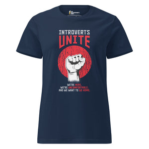 Introverts unite! - Women’s T-shirt