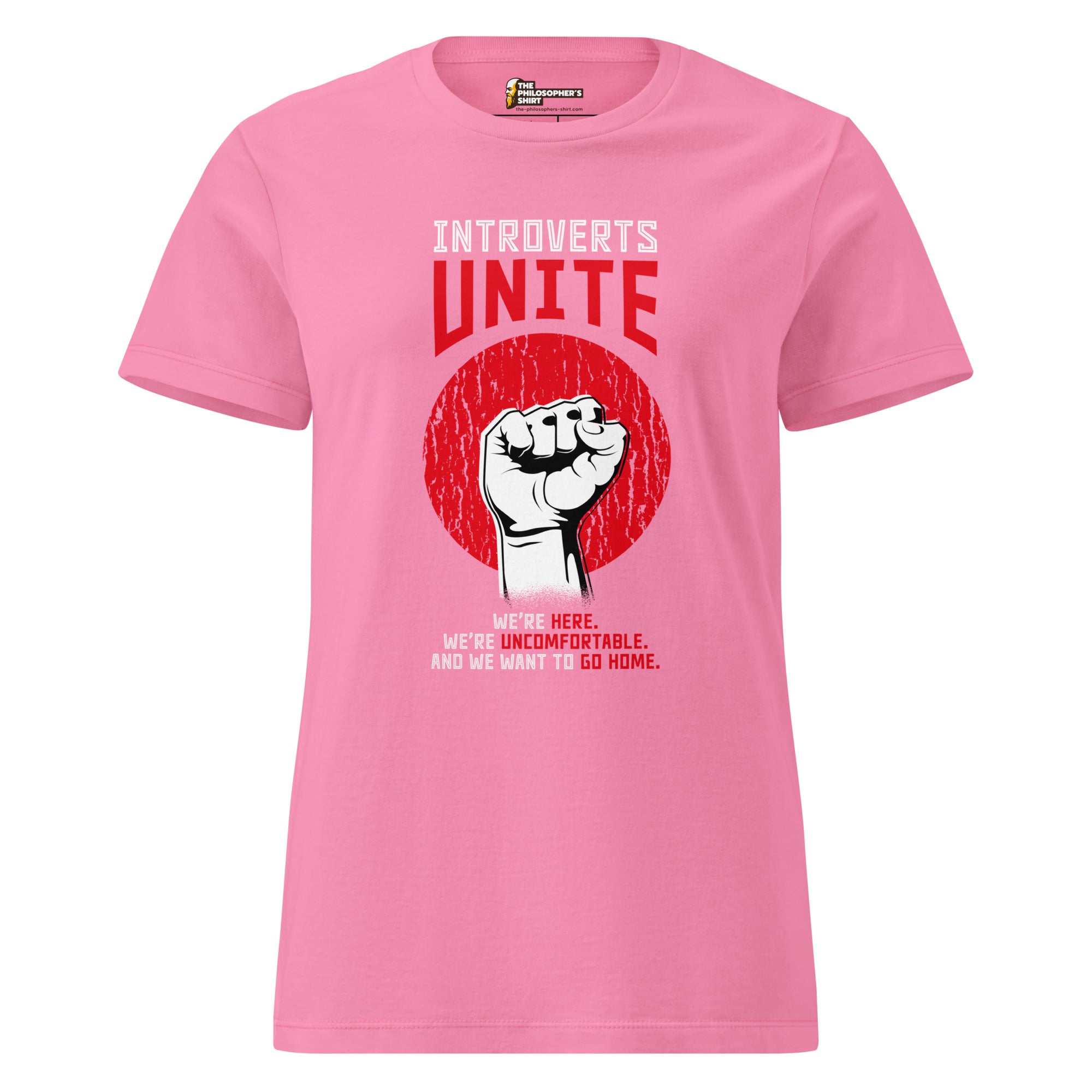 Introverts unite! - Women’s T-shirt - The Philosopher's Shirt
