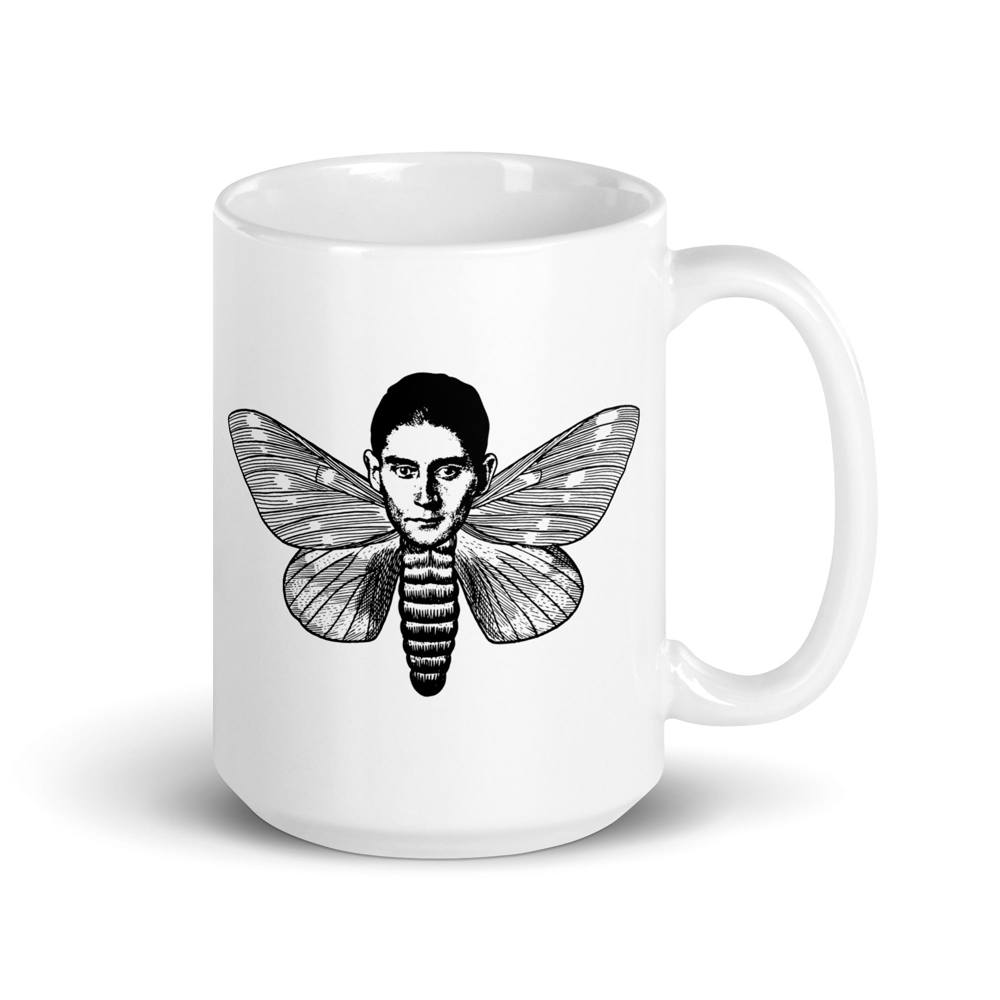 Kafka the Moth - Mug - The Philosopher's Shirt