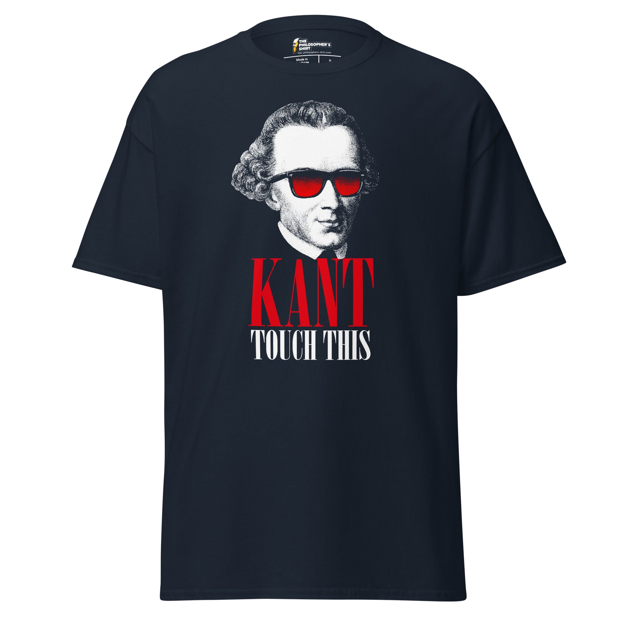 Kant touch this - Unisex Classic T-Shirt - Navy - The Philosopher's Shirt