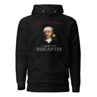 Last Christmas I Gave You Descartes - Hoodie - Black / S